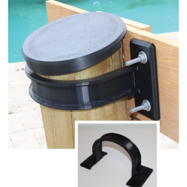 Round Post Bracket Leg Out